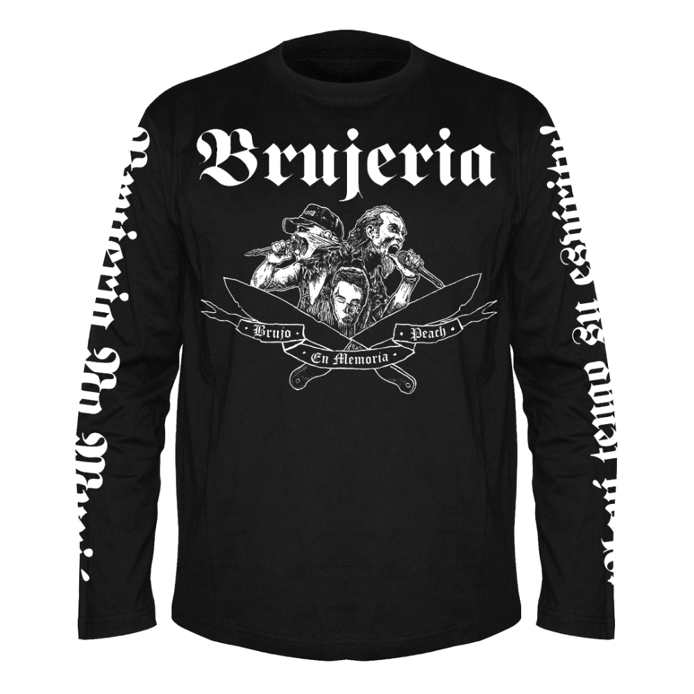 Brujeria En Memoria 2025 Long Sleeve Tee – Rebellion Republic Brujeria En Memoria 2025 Long Sleeve Tee – Rebellion Republic