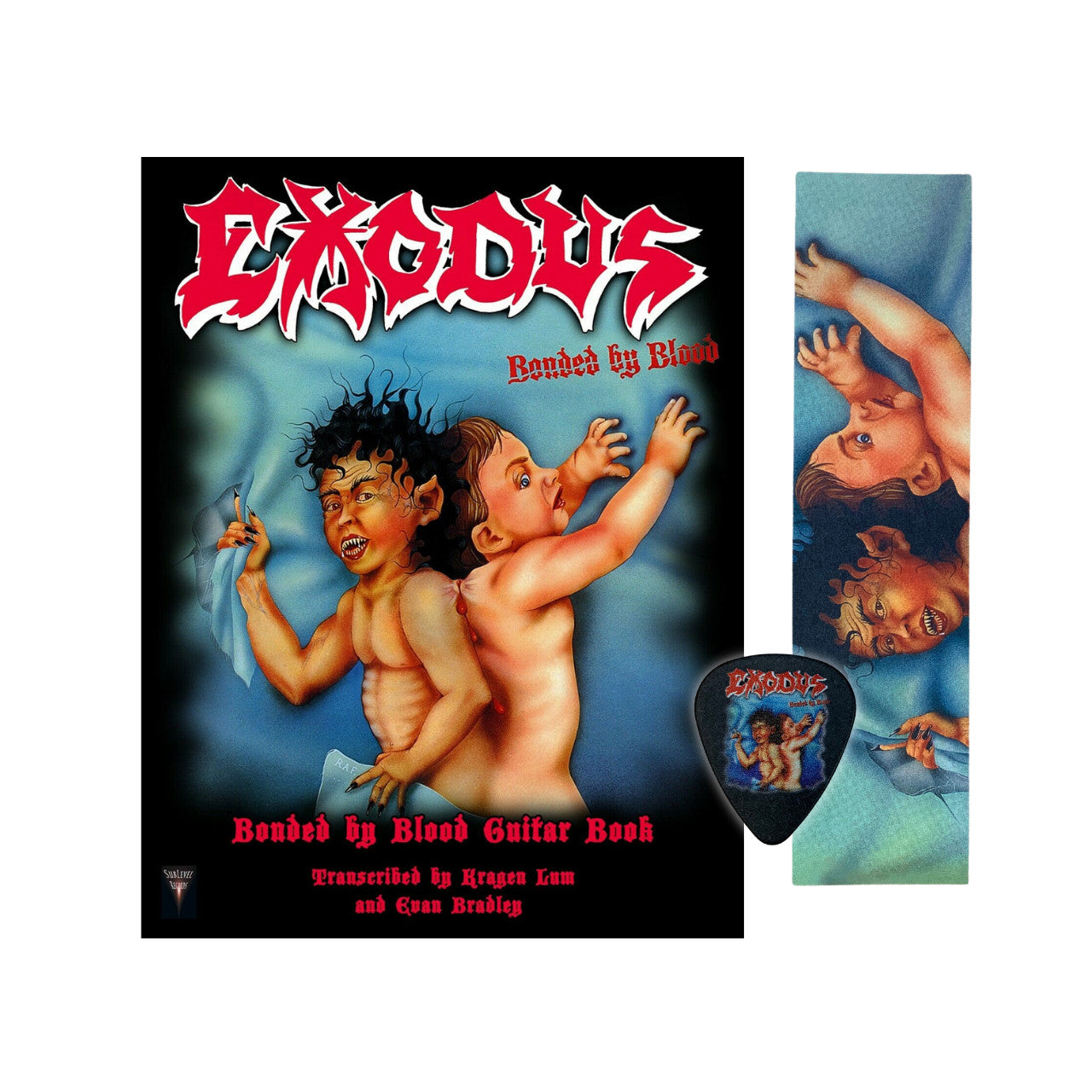 Exodus Bonded by Blood Guitar Book Bunlde (limited) – Rebellion