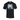 Black t-shirt with graphic design and 'leprous' text on a white background