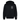 Black hoodie with 'CATCH 33' logo on a white background