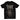 Black t-shirt with skeleton hand graphic and 'VIMIC' branding on a white background