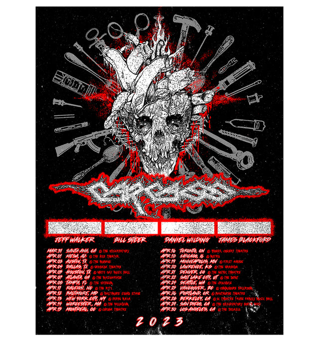 carcass tour dates 2023