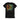 Black t-shirt with a colorful graphic design and 'TERRIA' text on a white background