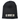 Ad Infinitum embroidered on a black beanie