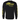 Black long-sleeve shirt with yellow text and graphics on a white background