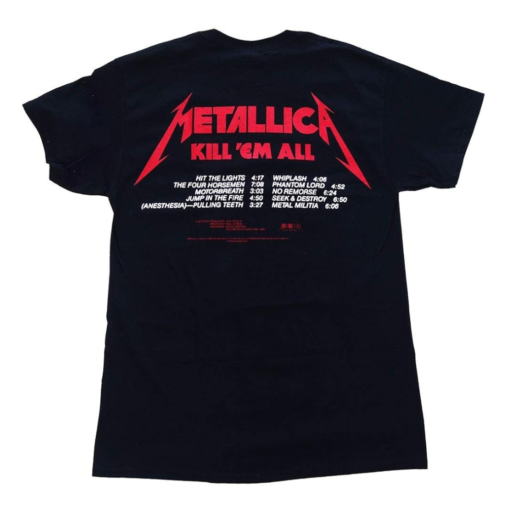 Metallica Kill Em All Tee – Rebellion Republic Metallica Kill Em All Tee – Rebellion Republic